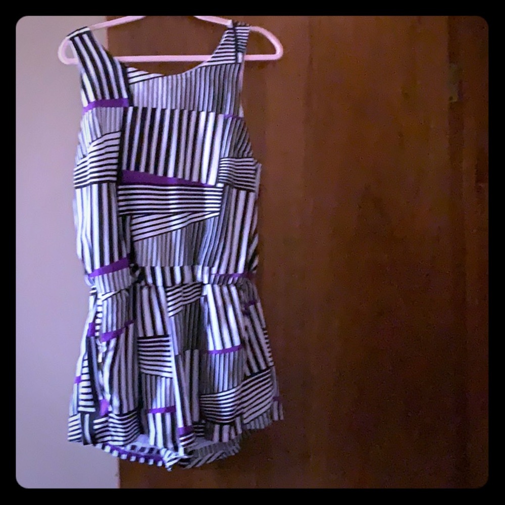 Black and white romper!